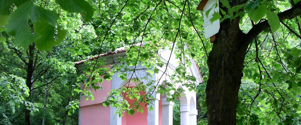 Agnes' temple in the gardens of Machern castle (Leipzig district, Saxony)