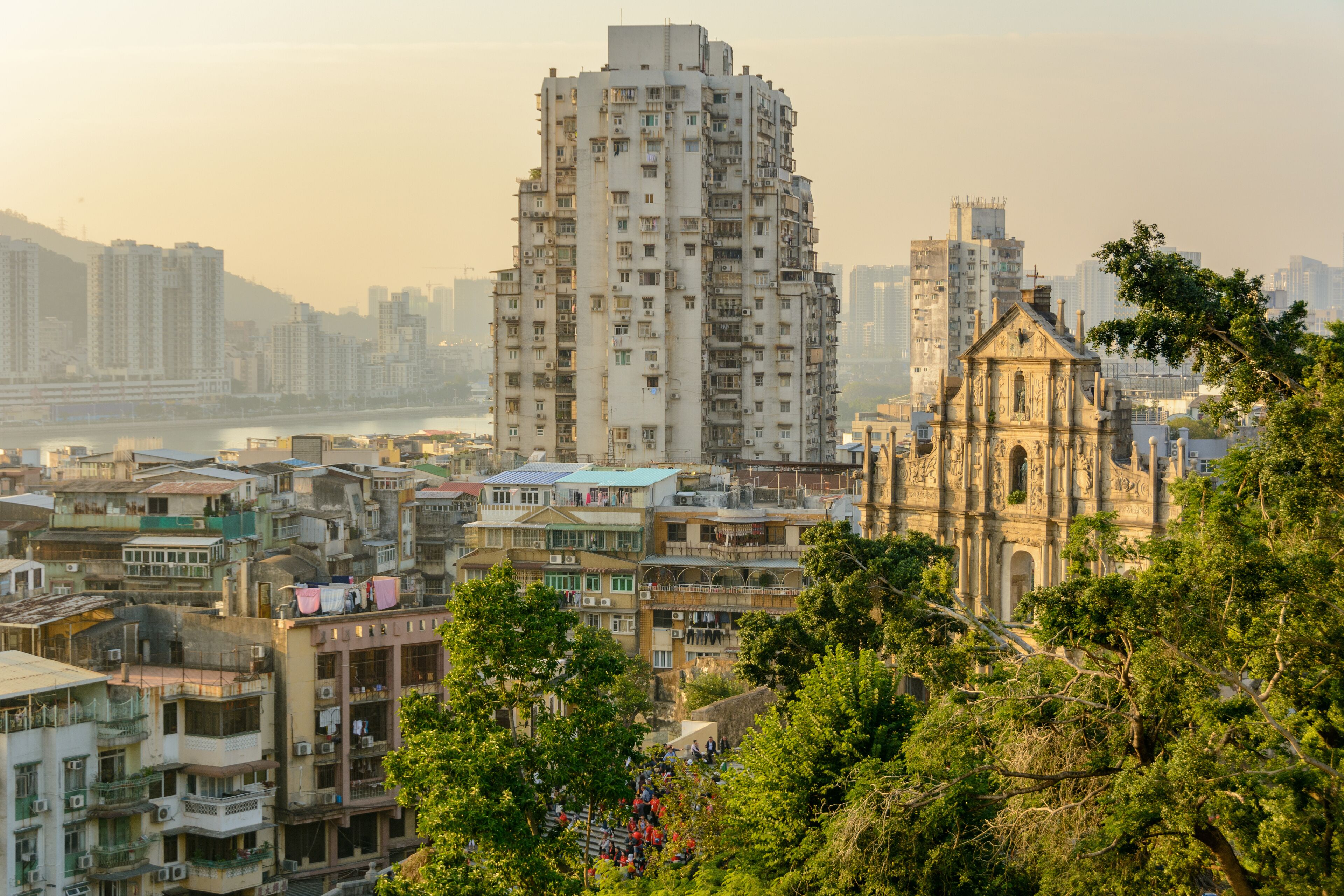 Ruins of Saint Paul's Churchin Macau. China