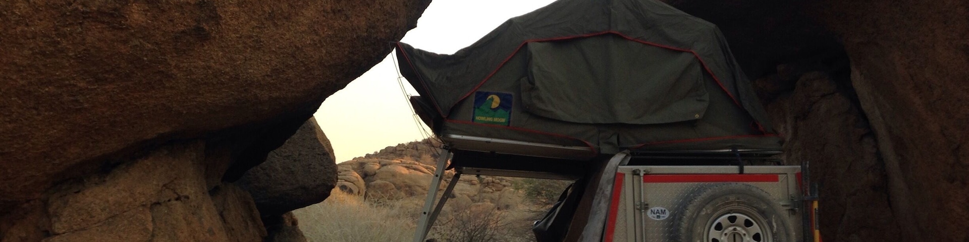 Spectacular night-sky view, baboons' calls  nearby and San people living museum village just on the other side of the mountain make this place one of the highlights of our trip. #ttot #familytrips #camping #Namibia #travel