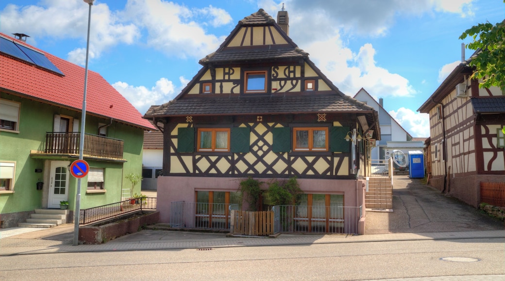 Fachwerkhaus im badischen Bietigheim.