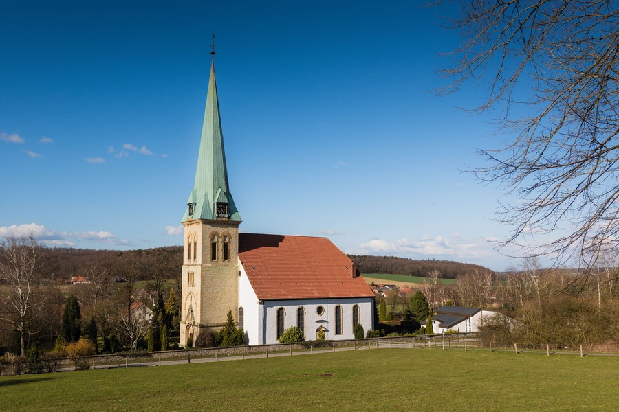 Church in a small village in germany, Shutterstock ID 266920682, SF SSA Case with Manager Approval: Case 07151371, Job: Prepay credit, Client/Licensee: , Other: