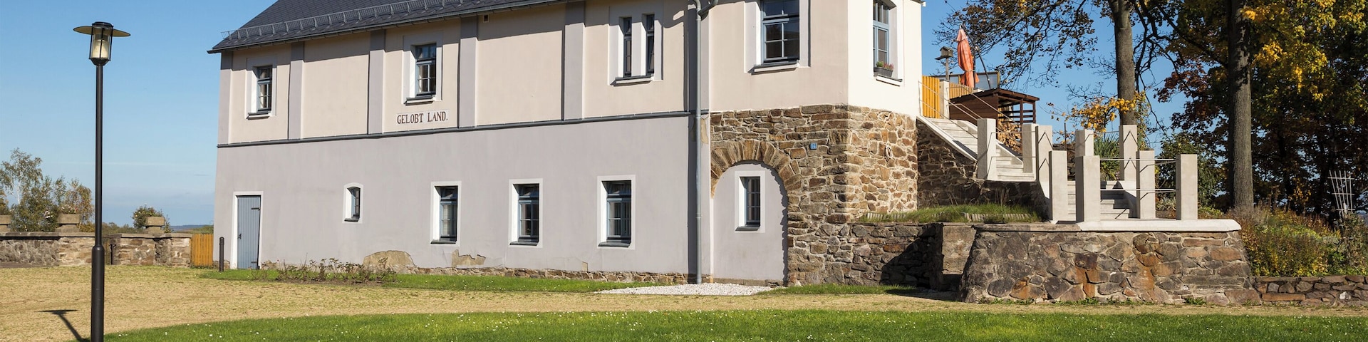 Brand-Erbisdorf, An der Zugspitze 14, "Gelobt Land", cultural heritage monument