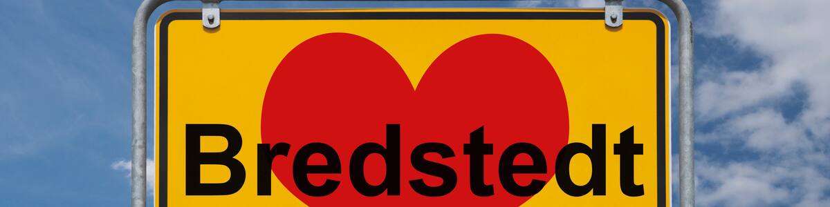 Ortstafel Bredstedt