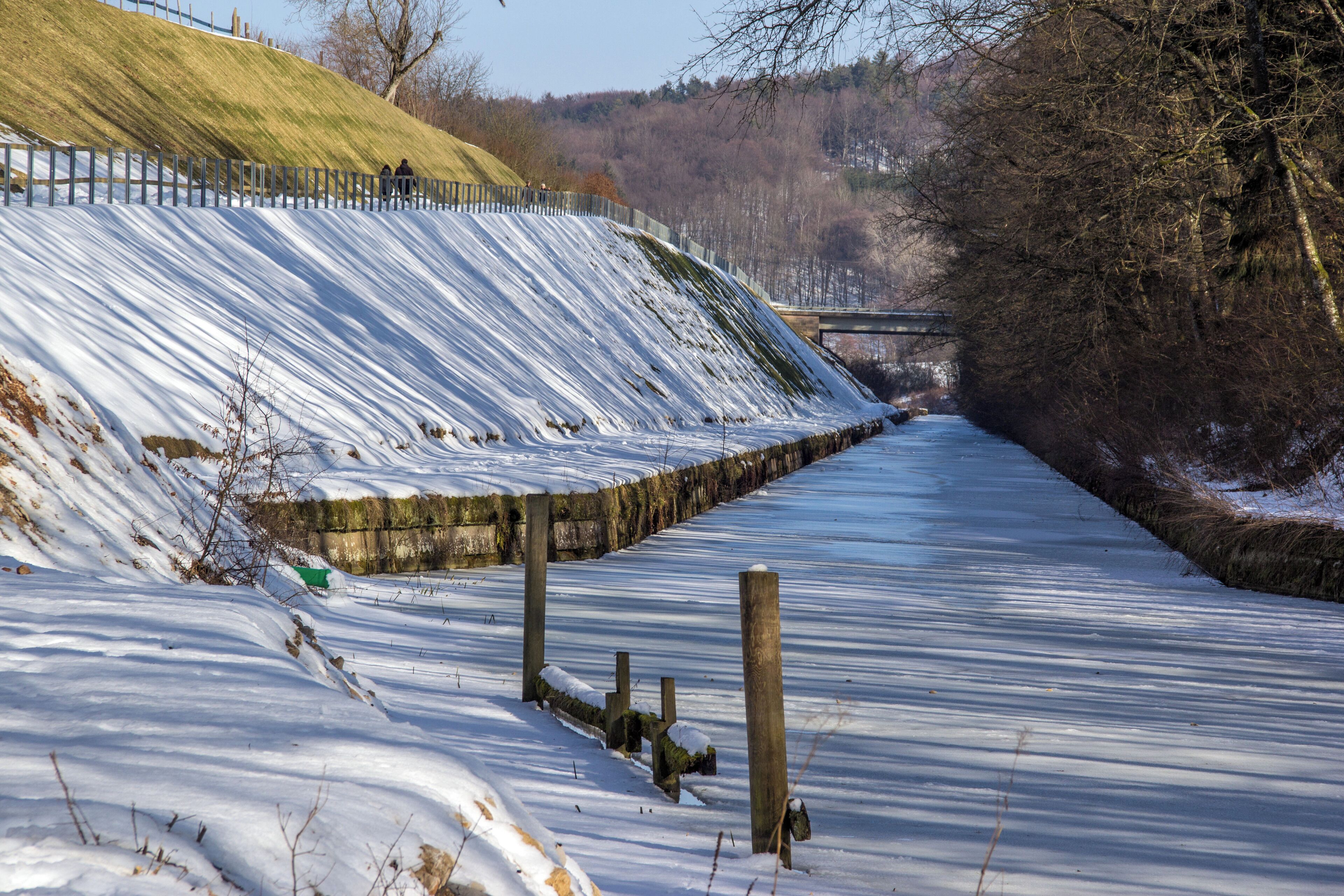 Dörlbacher Einschnitt nach Sanierung im März 2013