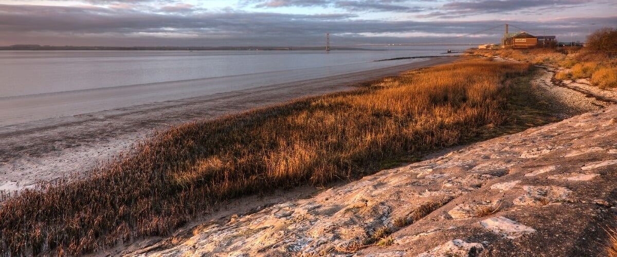 view down River Humber