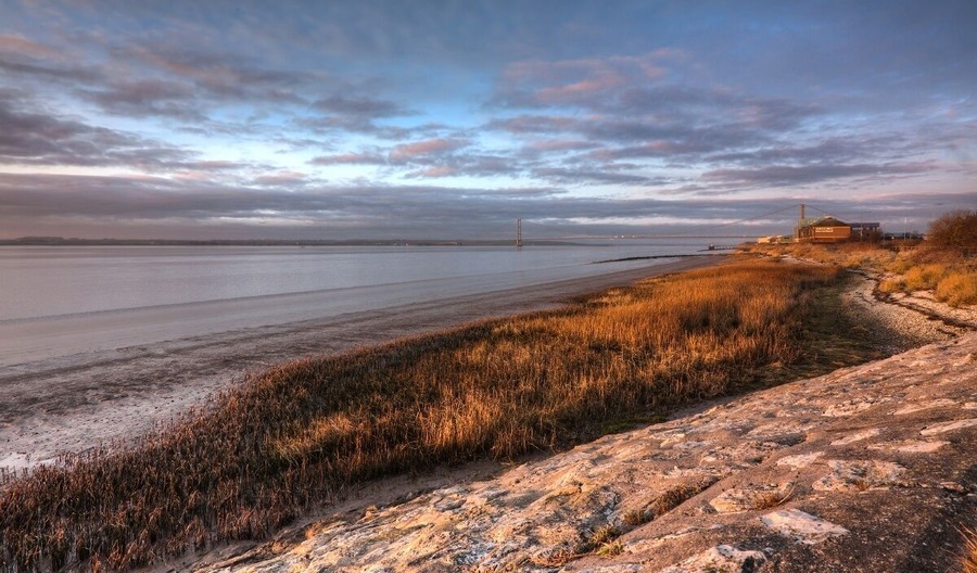 view down River Humber