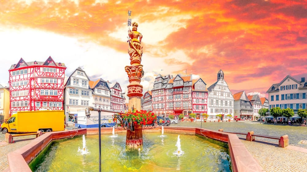 Markt, Butzbach, Deutschland