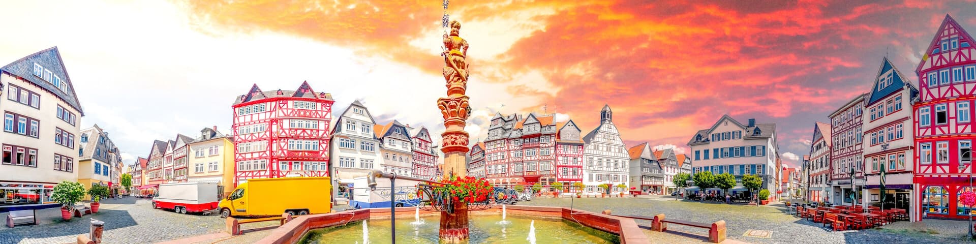 Markt, Butzbach, Deutschland