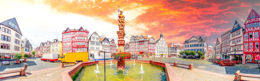 Markt, Butzbach, Deutschland