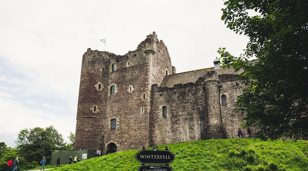 Historically rather unimportant Doune castle is famous for being used as a filming location for Game of Thrones, Outlander and Monty Phyton and the holy grail.