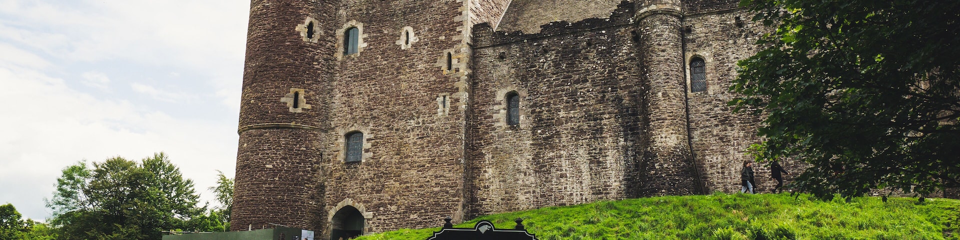 Historically rather unimportant Doune castle is famous for being used as a filming location for Game of Thrones, Outlander and Monty Phyton and the holy grail.