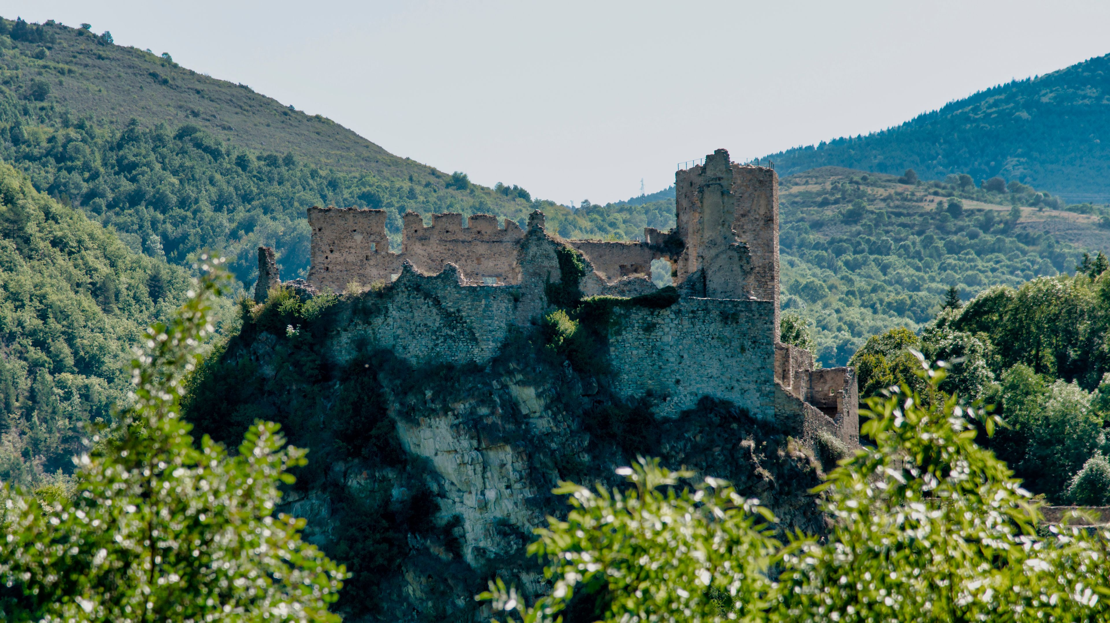 Château d'Usson à Rouze, France