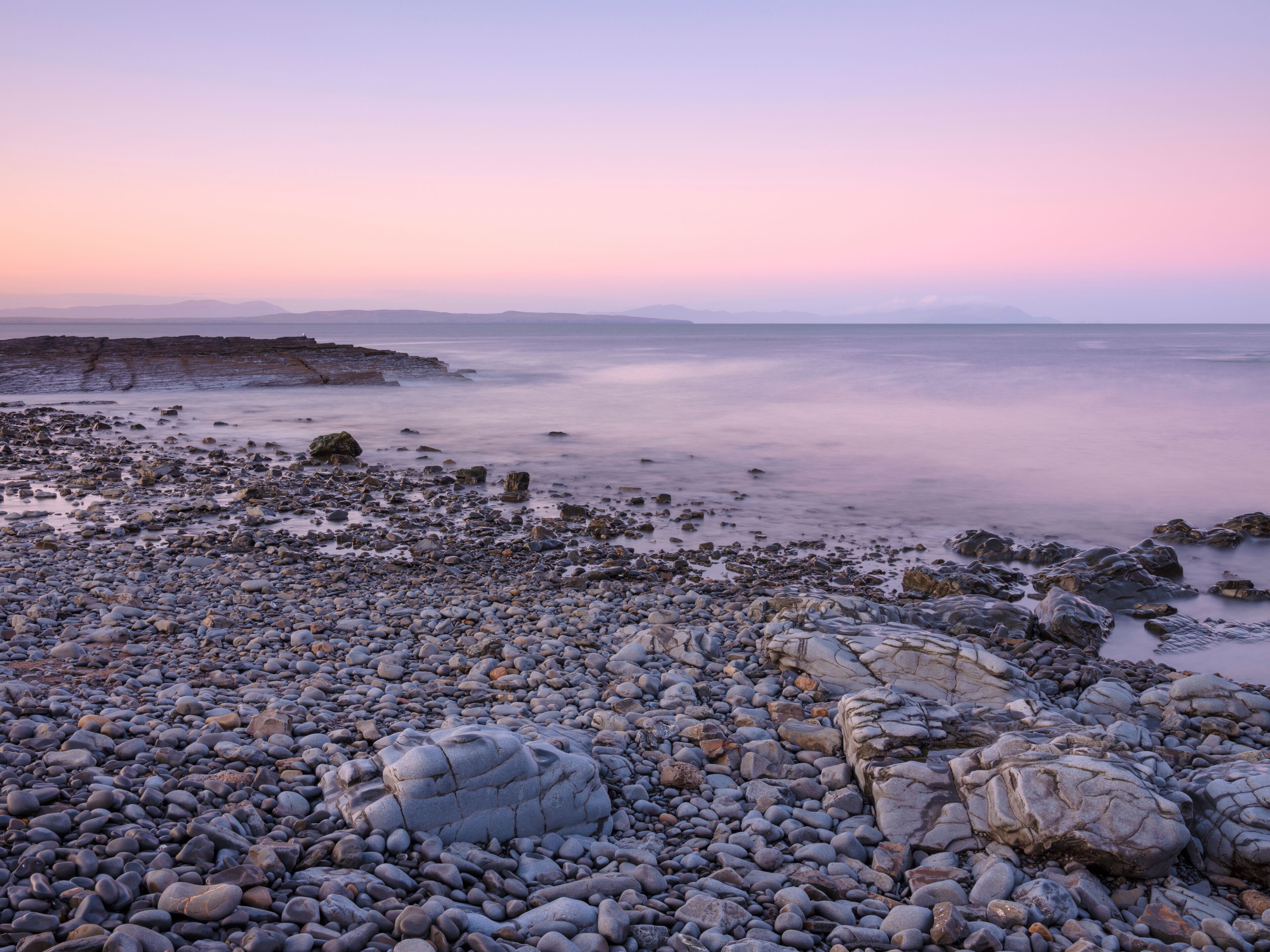 Kilbaha Bay, Shannon Estuary, County Clare, Munster, Republic of Ireland