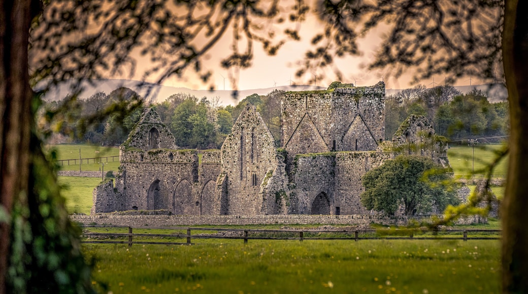 Rock of Cashel historical site located at Cashel, County Tipperary, Ireland.