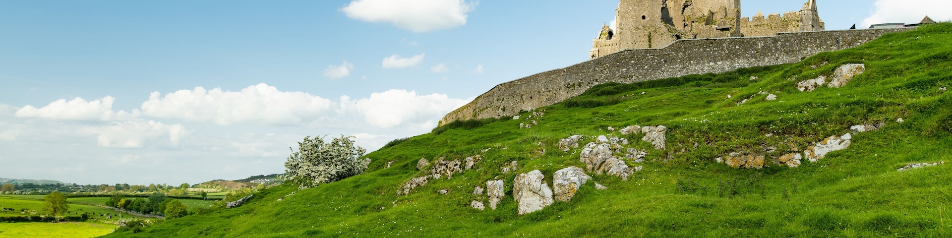 The Rock of Cashel, also known as Cashel of the Kings and St. Patrick's Rock, a historic site located at Cashel, County Tipperary.