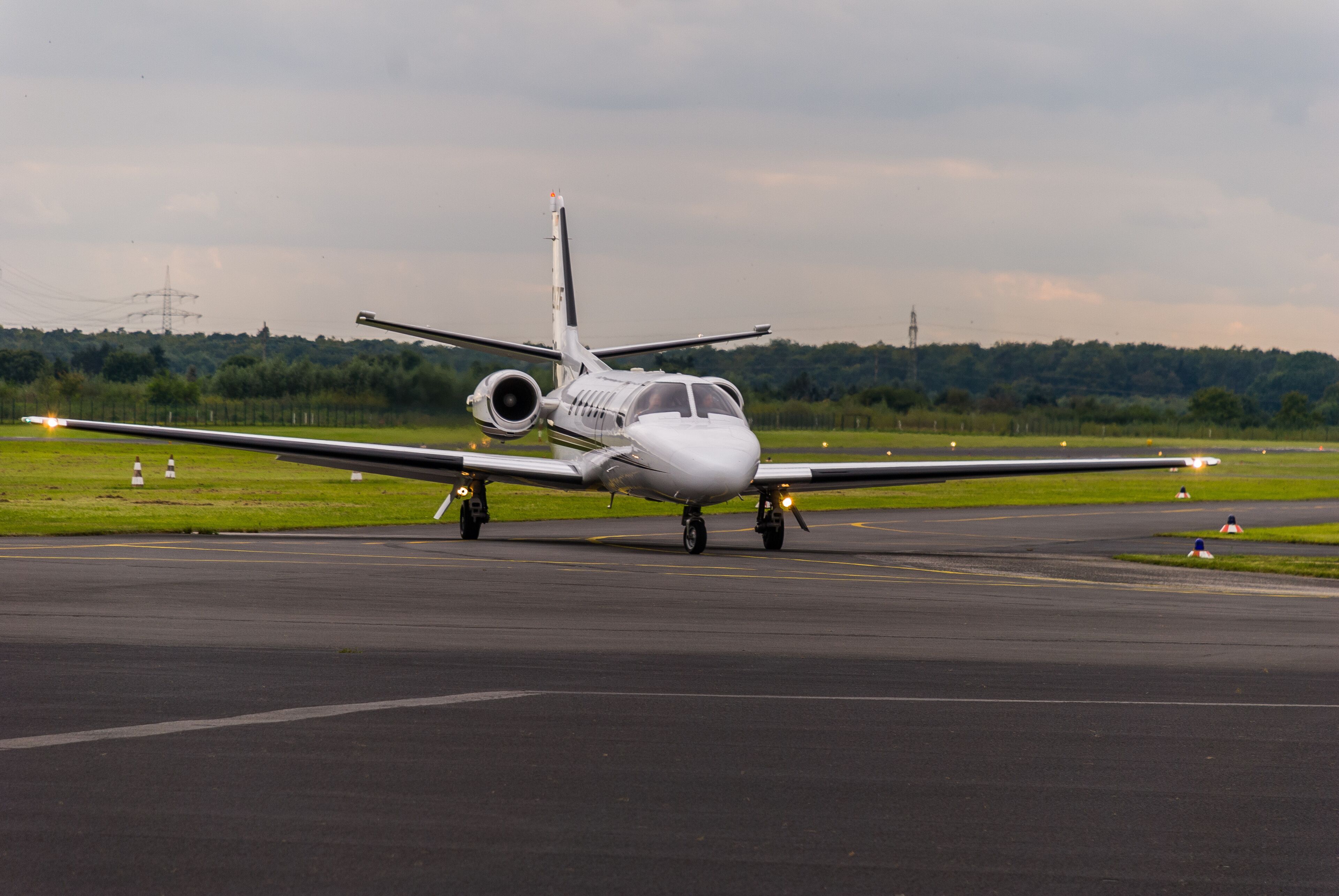 Learjet in Egelsbach, Germany