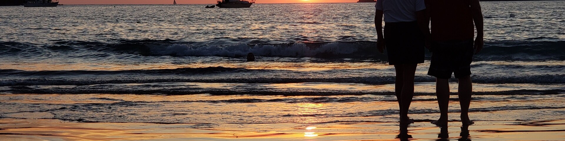 The golden sunsets in Zihuatanejo Bay and the broad sandy beaches make for stunning memories. Thus photo was taken on Playa La Ropa, which is my favorite beach in Zihua. There are dozens of excellent beach restaurants with amazing views and delicious food. Bring a camera.