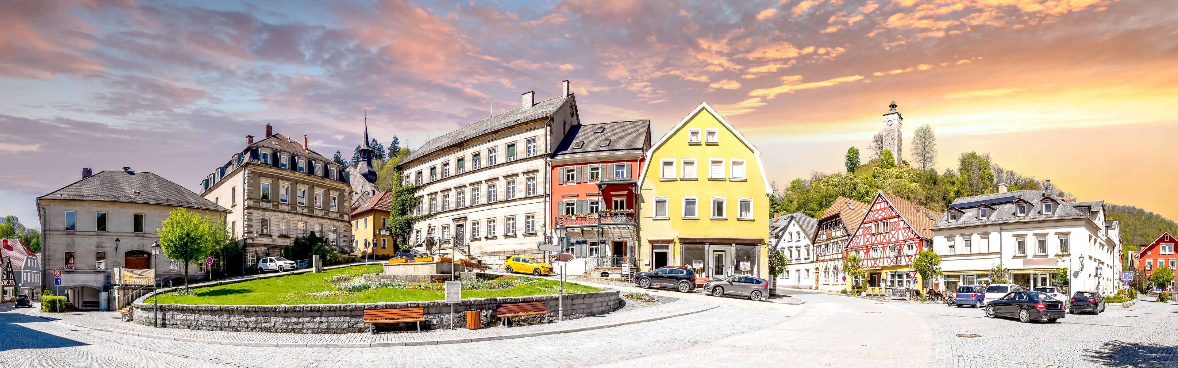 Altstadt, Bad Berneck, Fichtelberg, Germany 