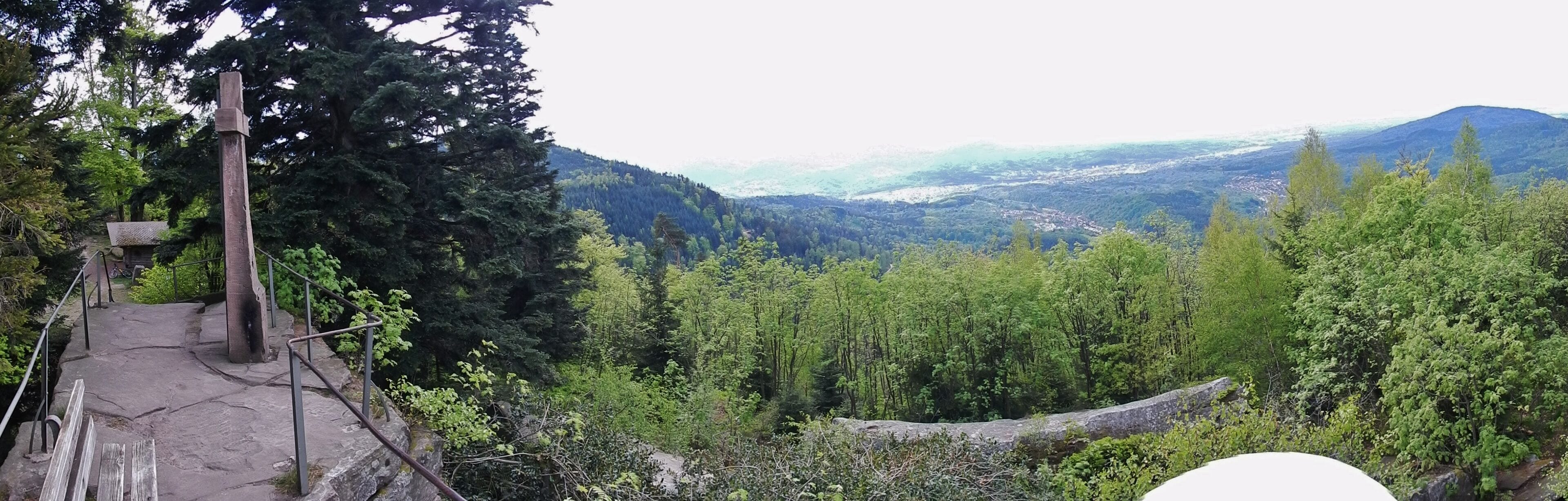 Aussicht vom Bernsteinfels