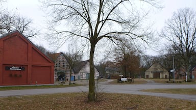 Rundlingsdorf Lübeln, Ortseingang