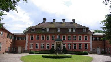 Gartow im Landkreis Lüchow-Dannenberg. Das Schloss Gartow steht unter Denkmalschutz.