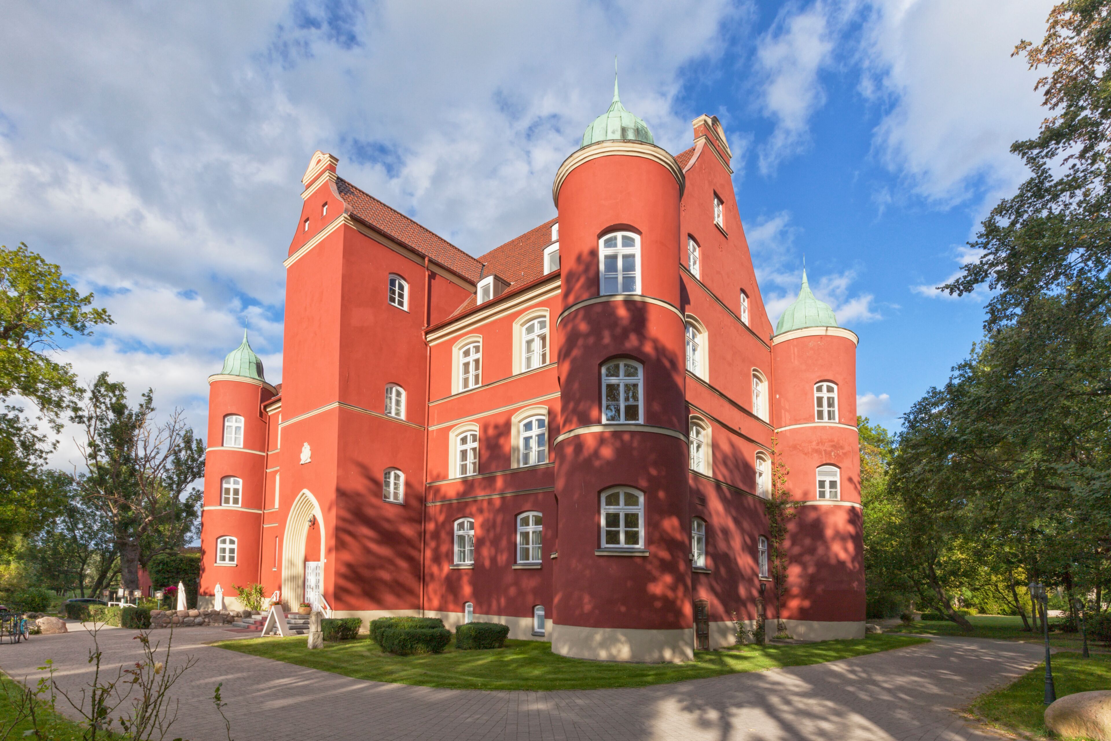 Spyker Castle at Glowe, Rügen, Germany