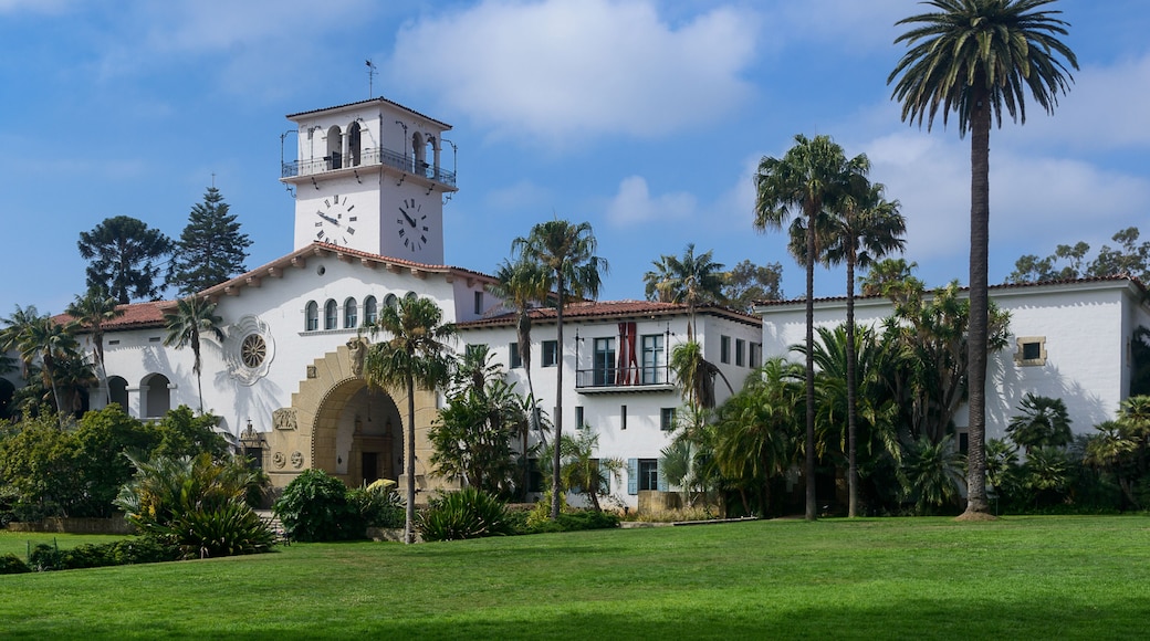 Exterior of the Santa Barbara County Courthouse in California