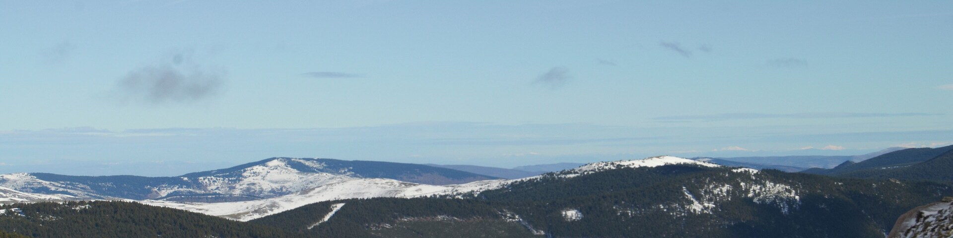 Picos de Urbión, península ibérica.