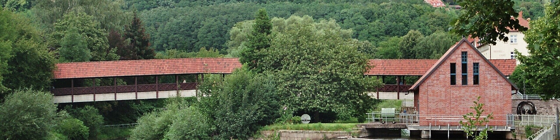 Hann. Münden, run power plant and mill bridge