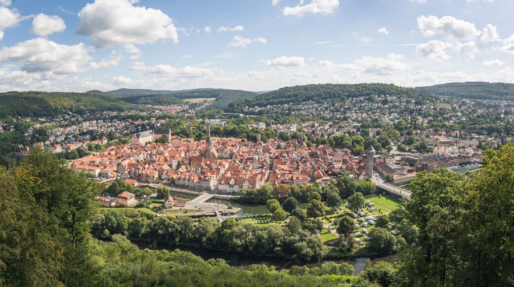 Hann. Münden Panoramablick von der Tillyschanze