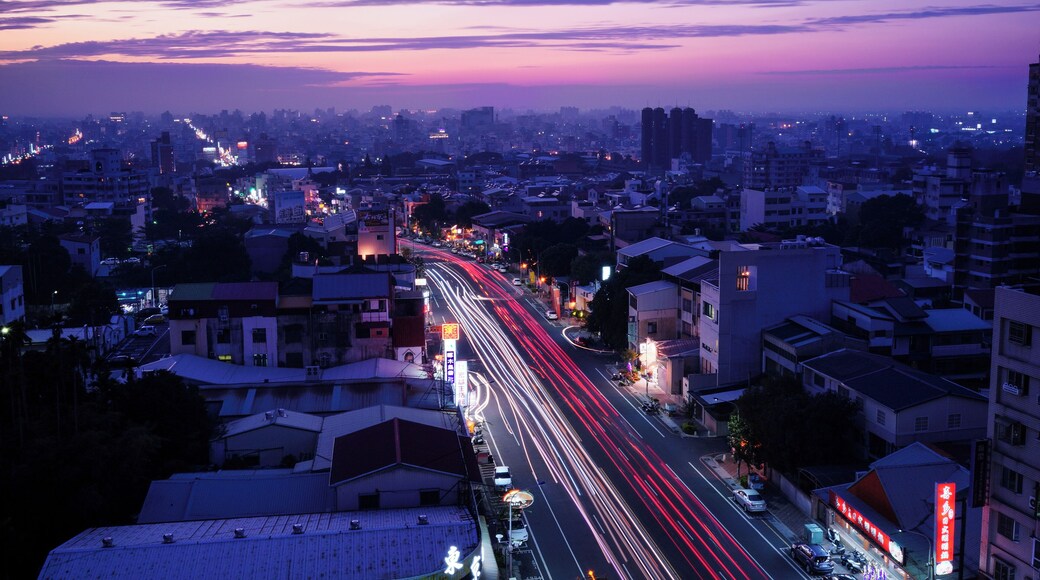 nightshot at Chaiyi city, Taiwan