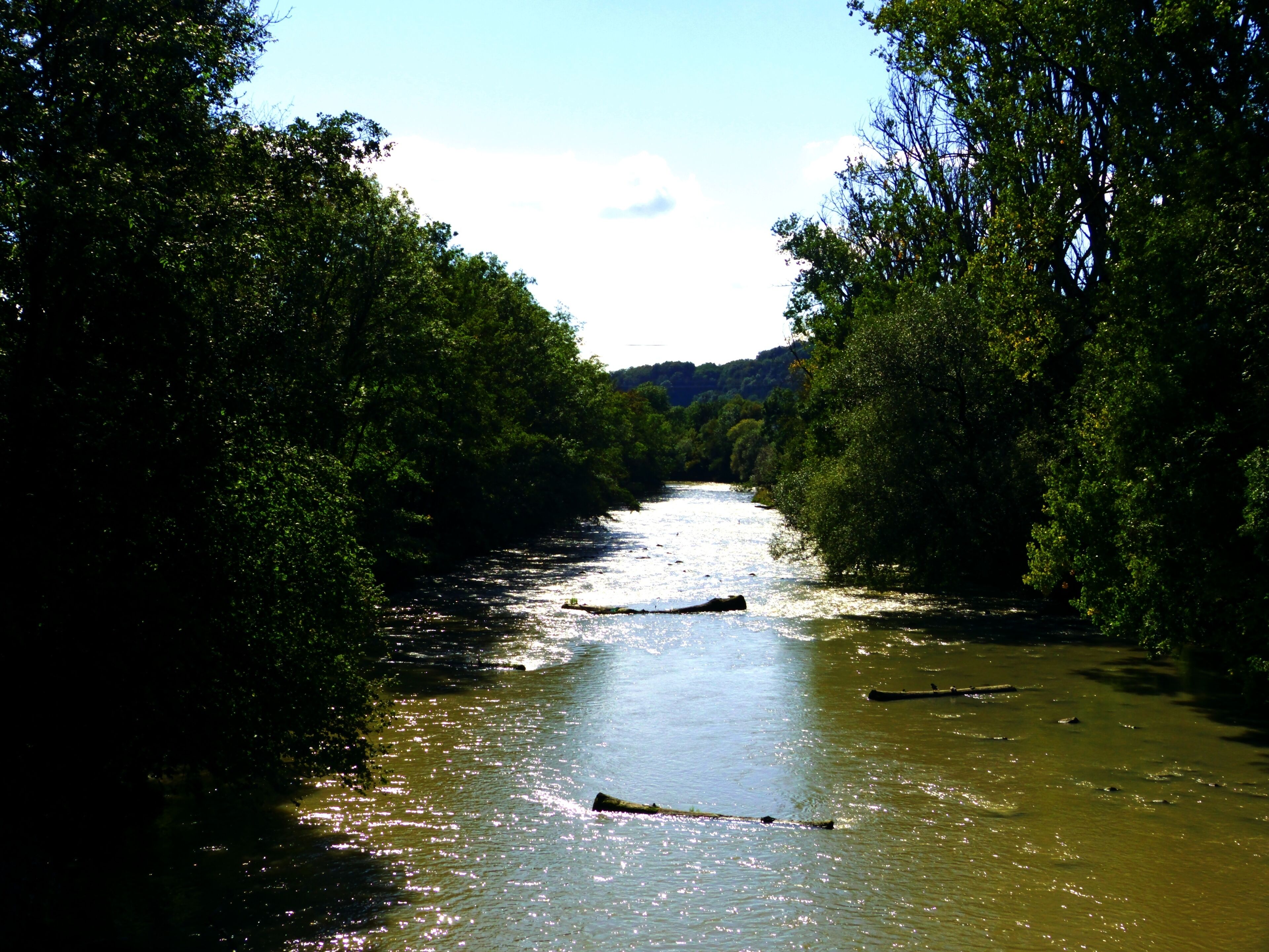 Wutach river at Waldshut-Tiengen