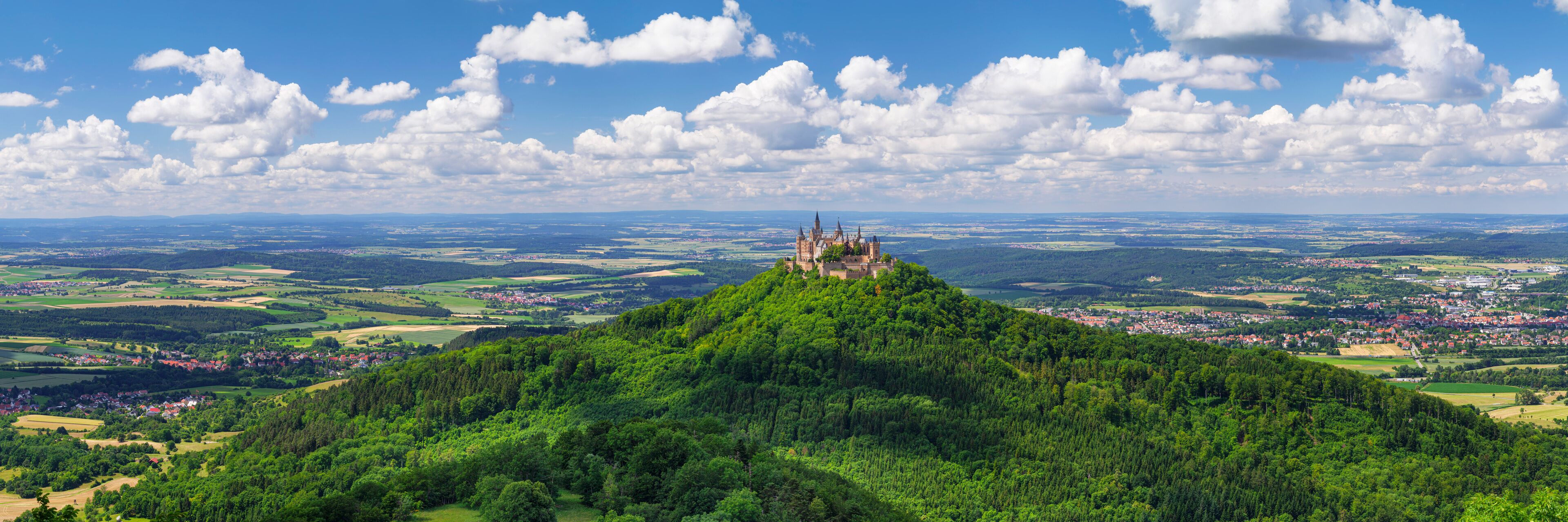 Hohenzollern Castle, Hechingen, Swabian Jura, Baden-Wurttemberg, Germany