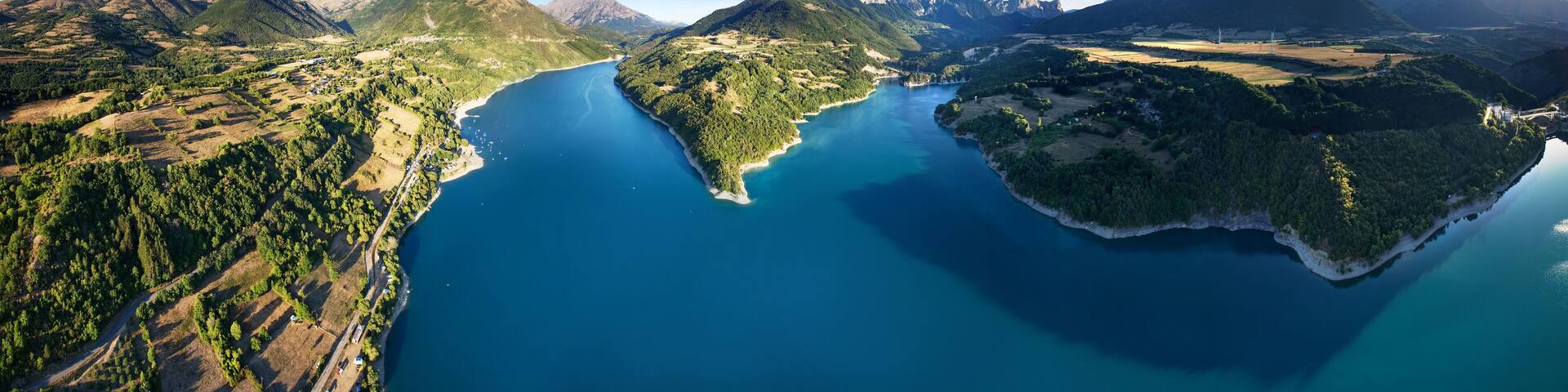 Panorama Lac du Sautet