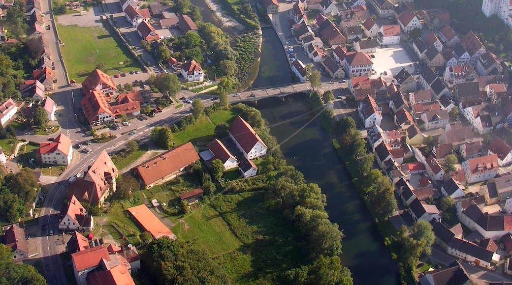 Germany, Baden-Württemberg, Aerial view of Scheer