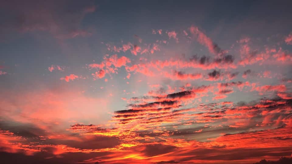 Naples Beach At Sunset.