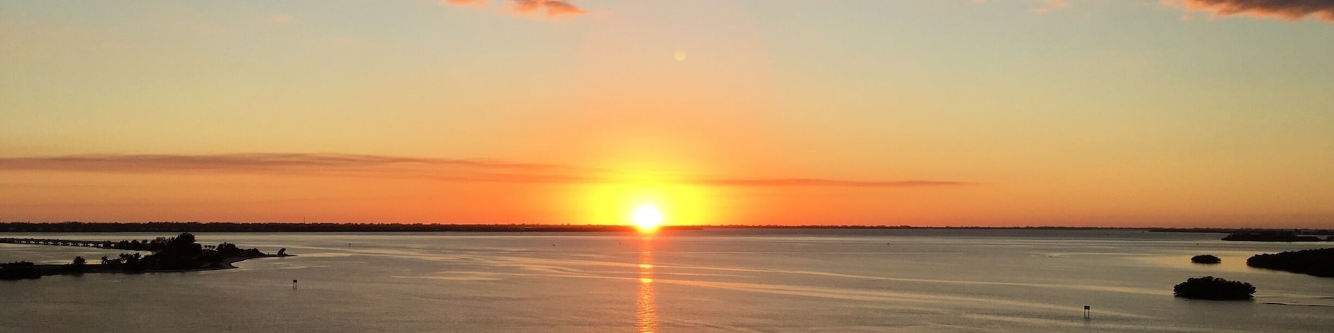 The view from the balcony.