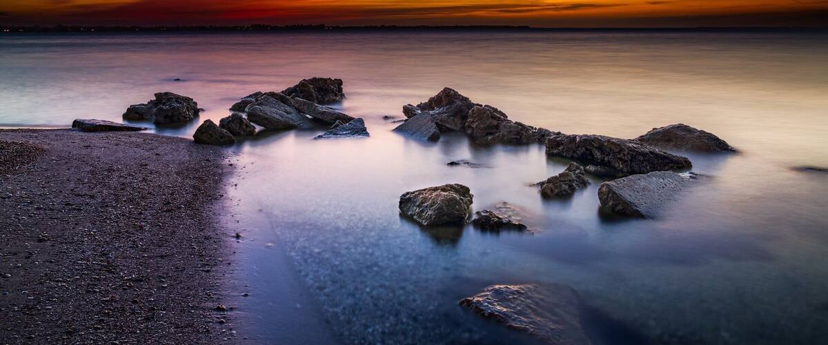 Sunset on Sanibel Causeway. #beachtips #BVSblue