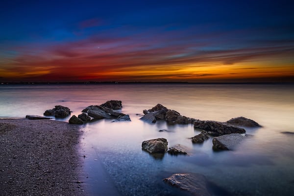 Sunset on Sanibel Causeway. #beachtips #BVSblue