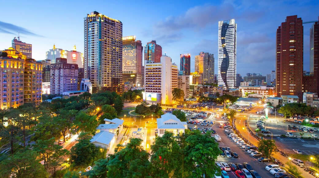 Taichung night view, Taiwan; Shutterstock ID 431719999