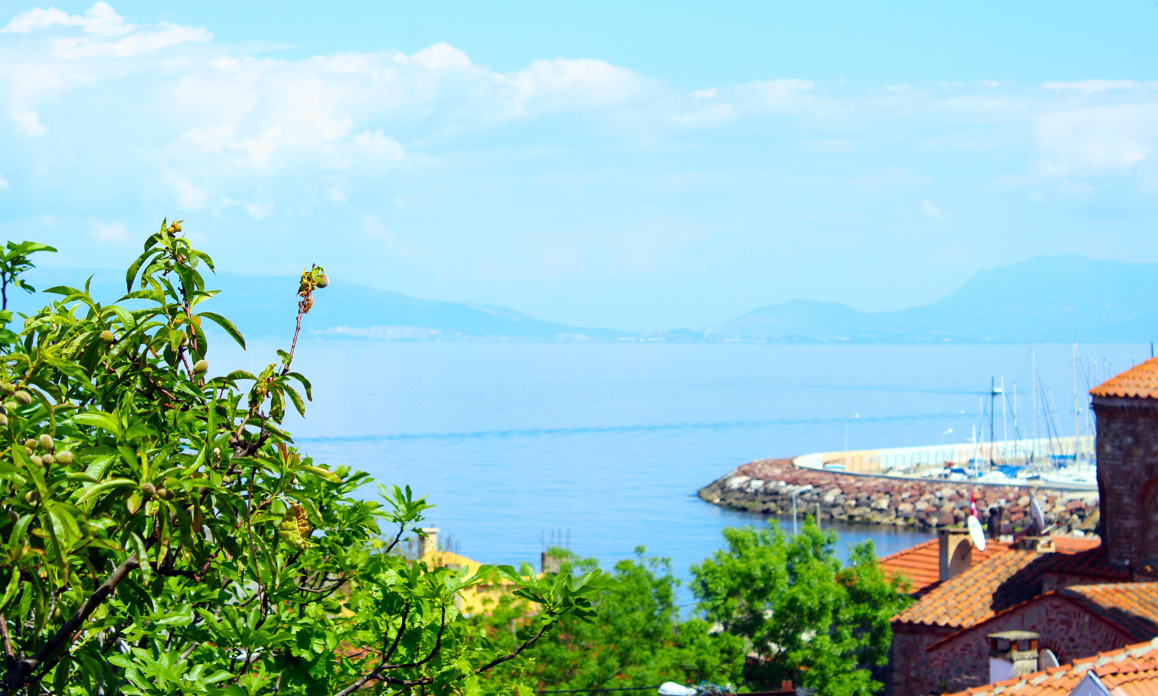 Tirilye town in Mudanya-Bursa, Marmara sea coast