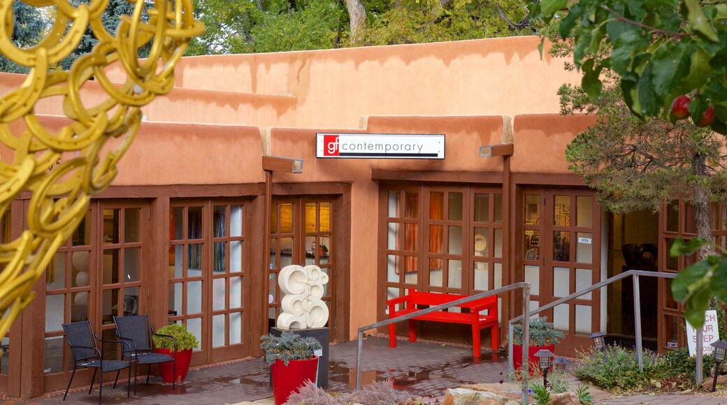 Canyon Road showing street scenes