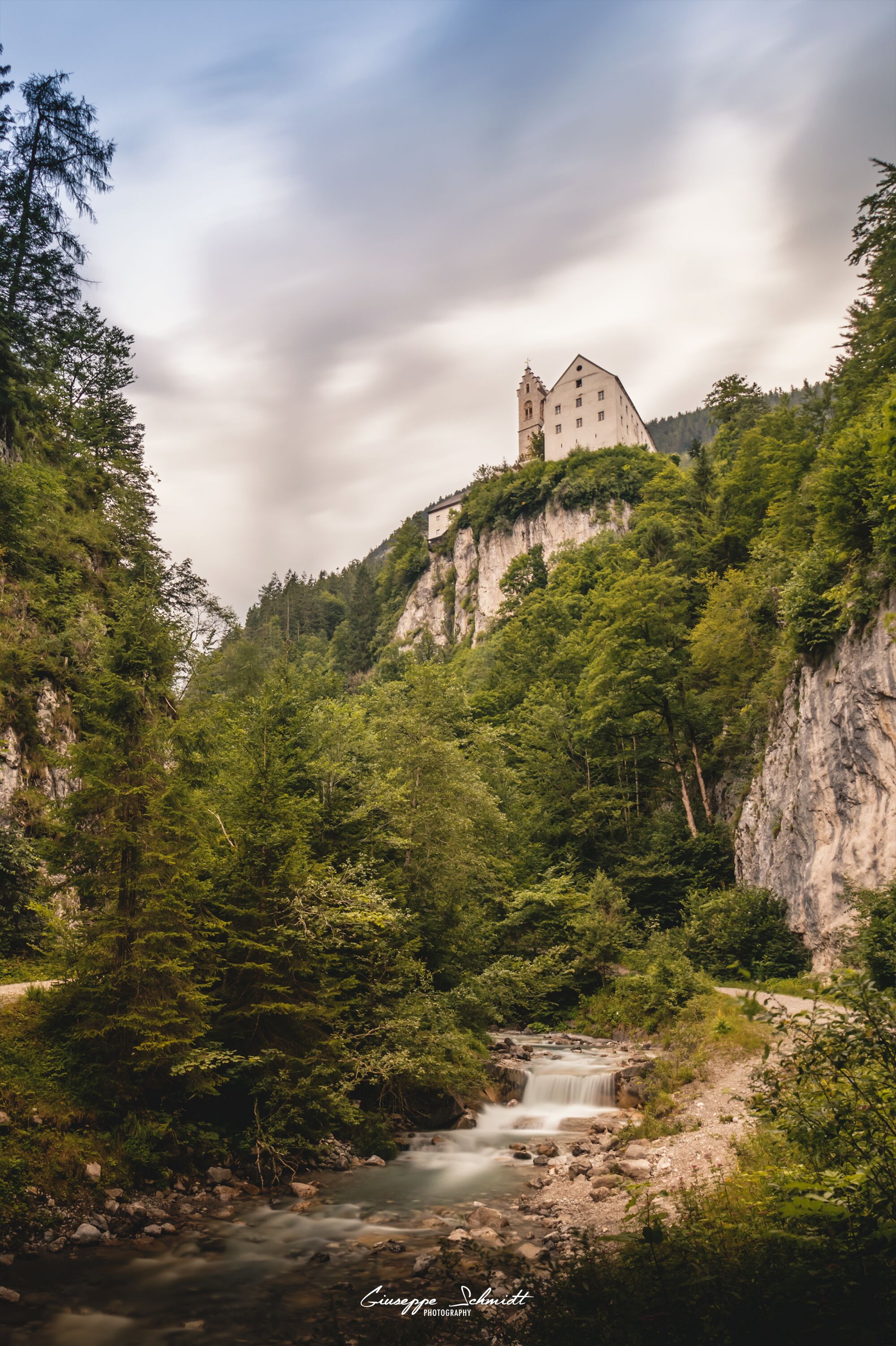 Great place for taking a rest after rising  the gorge "Wolfsbachklamm".
