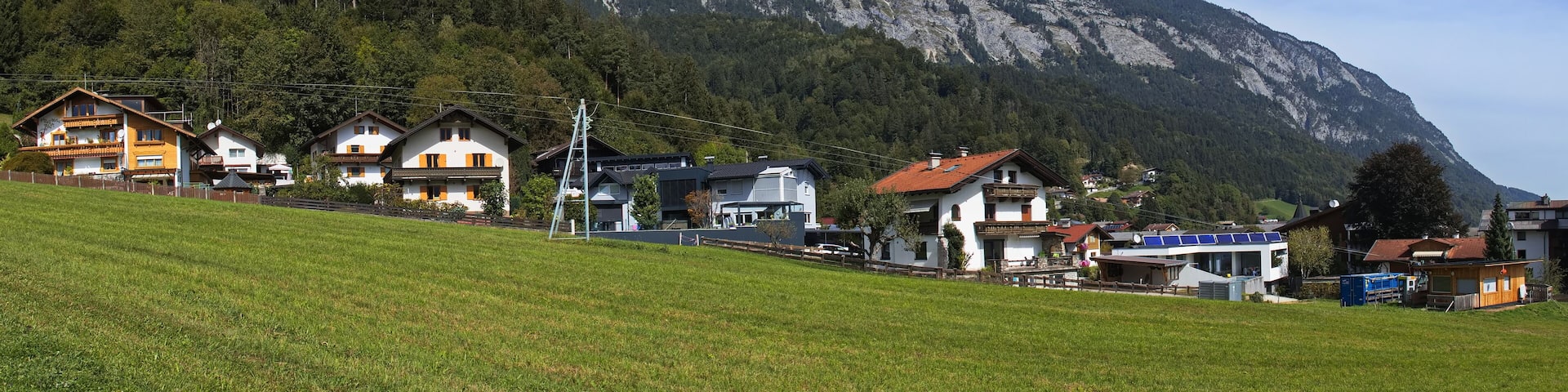 Settlement in Stans in Tyrol, Austria, Europe