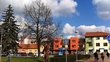 A wonderful and enticing tiny town in south Moravia makes you want to explore it, especially when the weather is so good. Spring is already there and waiting for the newcomers ;) Lovely little streets and calm atmosphere of a small provincial town will make you fall in love with Otrokovice.