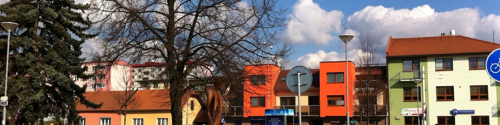 A wonderful and enticing tiny town in south Moravia makes you want to explore it, especially when the weather is so good. Spring is already there and waiting for the newcomers ;) Lovely little streets and calm atmosphere of a small provincial town will make you fall in love with Otrokovice.