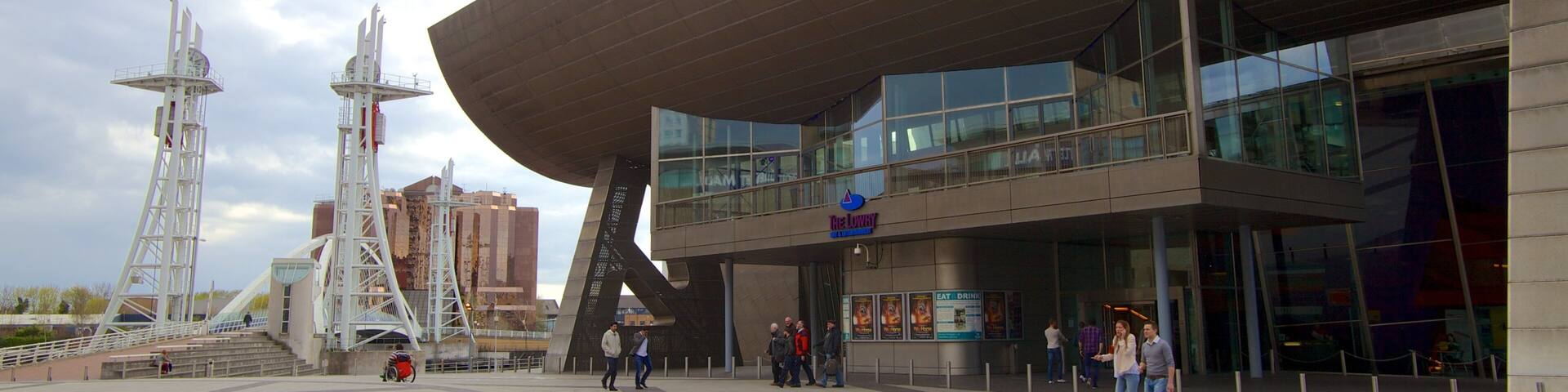 The Lowry montrant ville