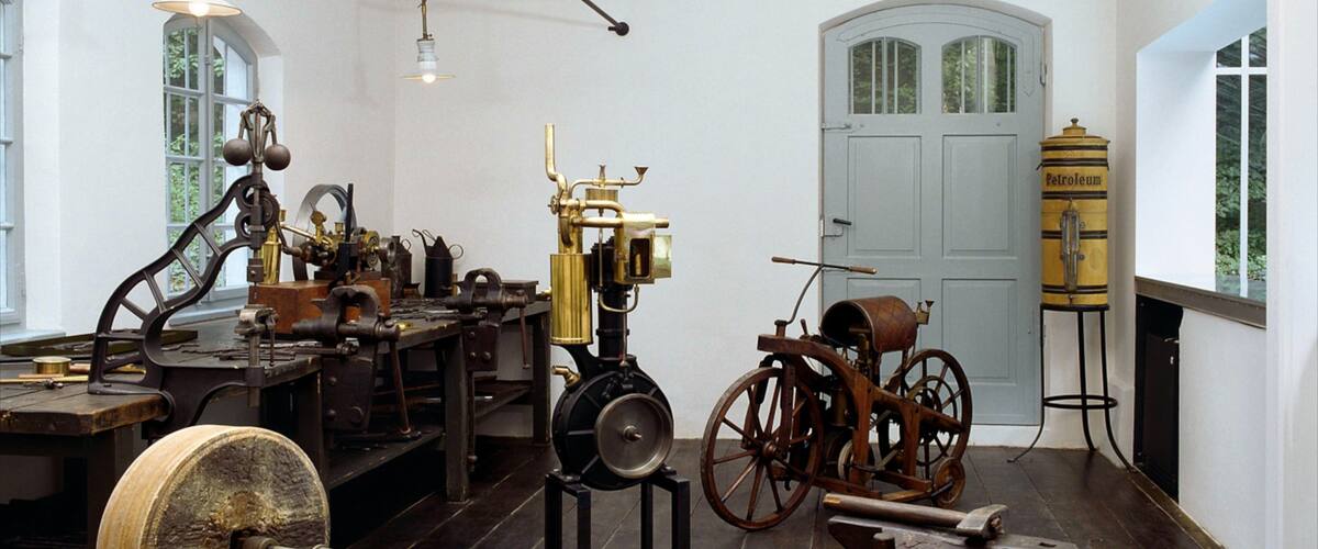 Gottlieb Daimler Memorial which includes interior views and a memorial