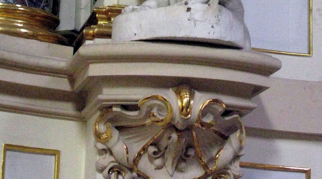 St. Laurentius in Kenzingen, am Choreingang St. Sebastian - Patron der Handwerker