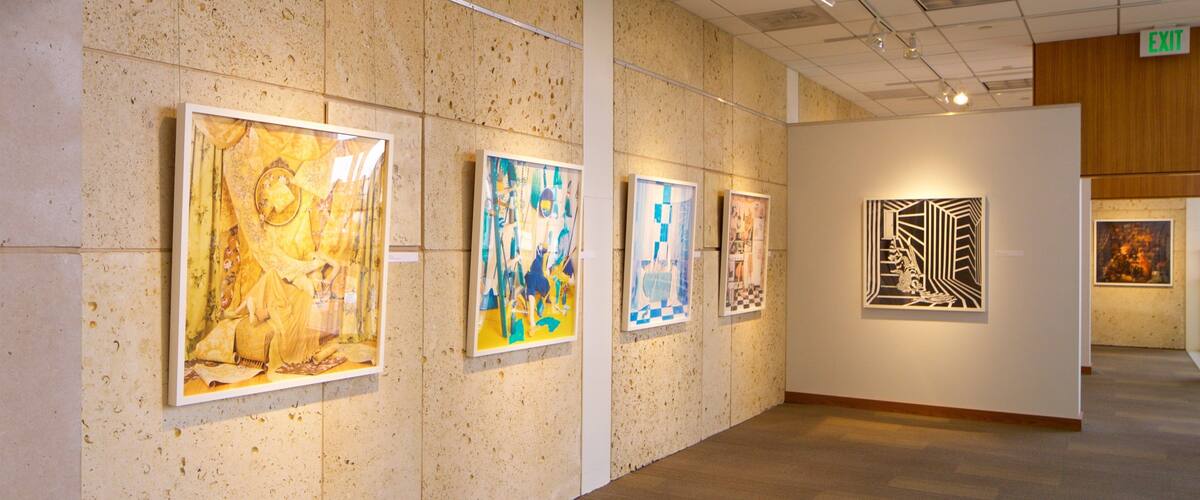 Florida Museum of Photographic Arts featuring interior views and art